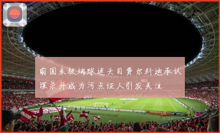 前国米极端球迷头目费尔科迪承认谋杀并成为污点证人引发关注